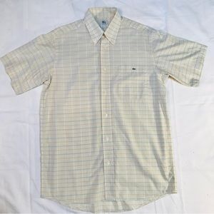 Lacoste Shirts - Men's Regular Fit Gingham Check Shirt - Size: 38/S